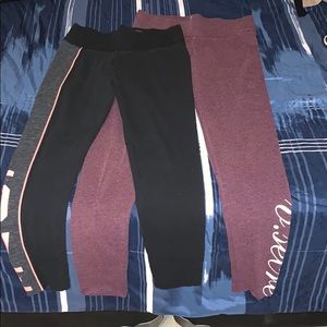Two Victoria secret leggings